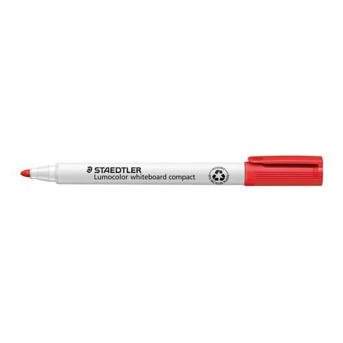 Marqueur compact pointe ogive - rouge - Image 2