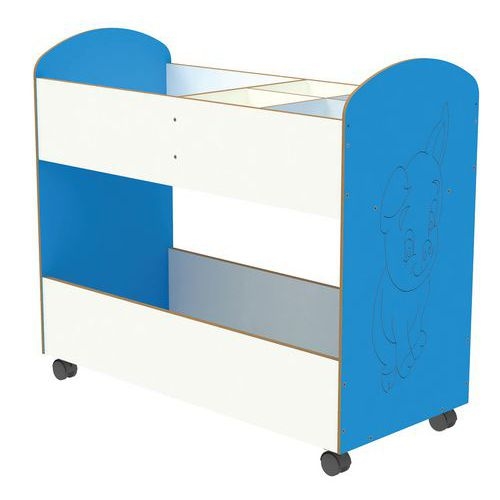 Desserte Zébulon coloris bleu azul - Image principale