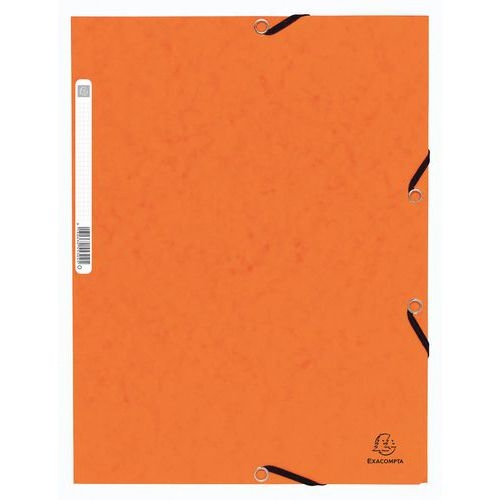 Paquet de 10 chemises A4 à élastiques et rabats pour format A4 assorties. carte lustrée - Image 6