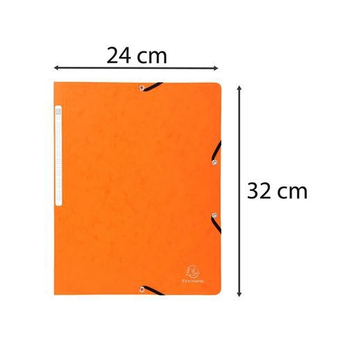 Chemise élastique A4  Orange - Image 3