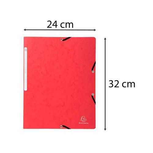 Chemise élastique A4  Rouge - Image 3