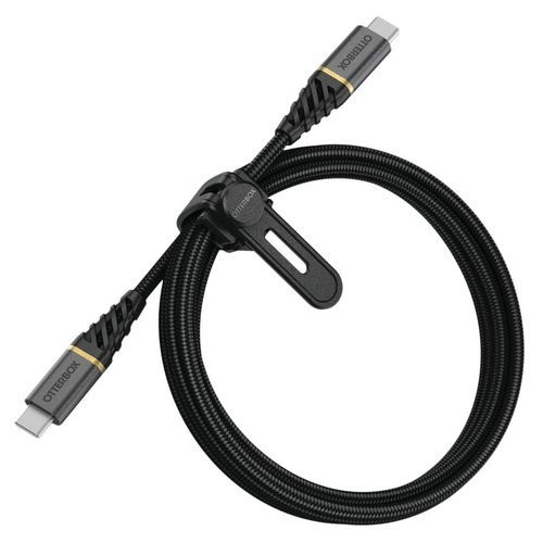 Câble Premium tressé et renforcé USB-C à USB-C 3m noir - Image principale