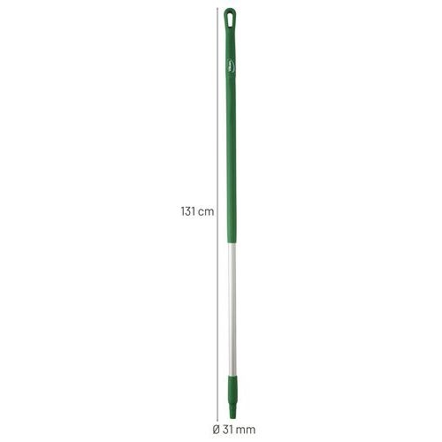 Manche aluminium, Ø31 mm, 1310 mm, Vert - Image 2