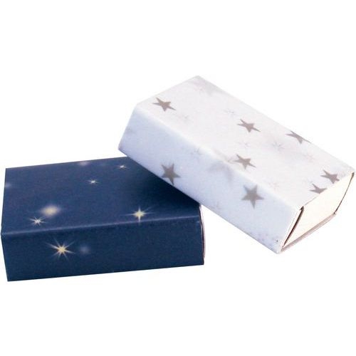Boîte d'allumettes blanches vides pour décoration (Lot de 10) - Image 3