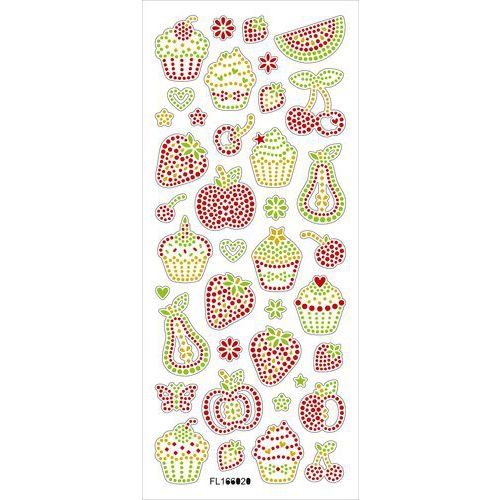 Ensemble de 150 stickers relief environ - Image 6