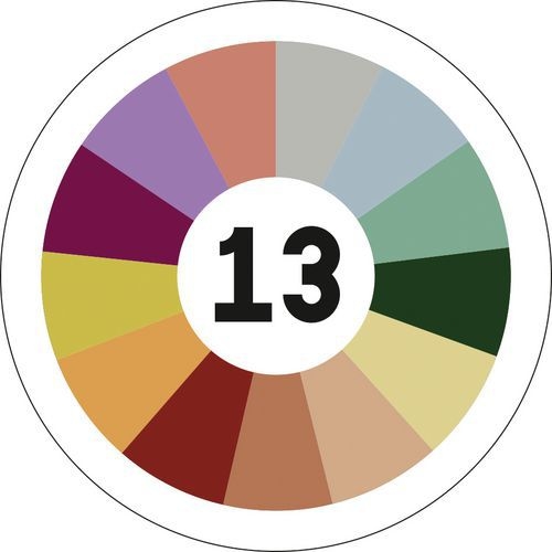 Fils à broder METALLIC, 26 écheveaux x8m 13 couleurs - Image 4