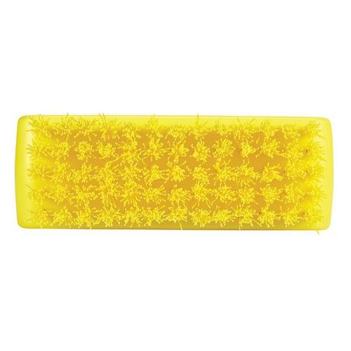 Lot de 10 Brosse à ongles, 95 mm, medium, jaune - Image 3