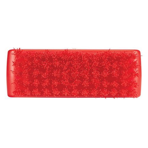 Lot de 10 Brosse à ongles, 95 mm, medium, rouge - Image 3