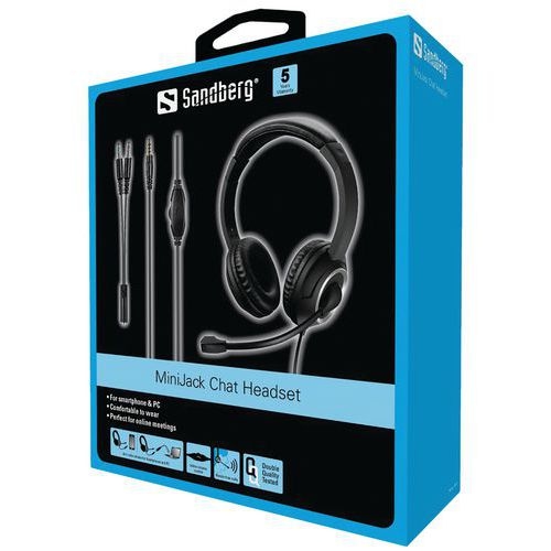 Micro-casque mini-jack Chat - Sandberg - Image 5