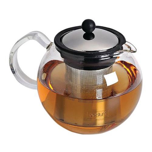 Théière 1.5 L en verre avec filtre inox - Assam - Image principale