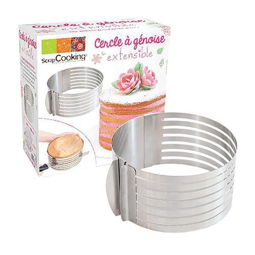 Cercle à génoise extensible de 16 à 20 cm - Scrapcooking - Image 2