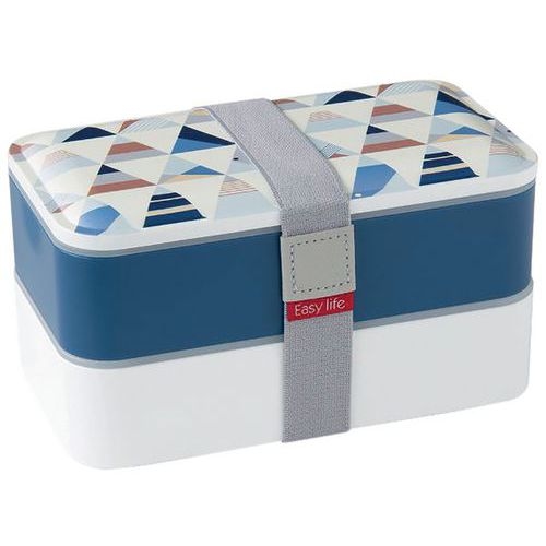 Boîte repas 2 compartiments Lunch Box Easylife - Image 2