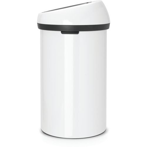 Poubelle Soft-Touch 60L blanc - Image 2