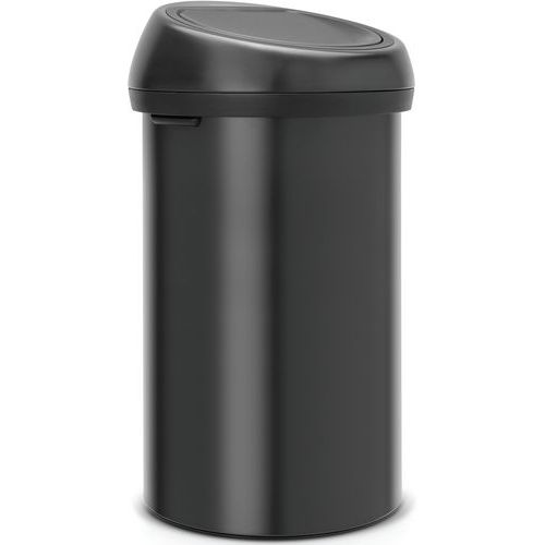 Poubelle Soft-Touch 60L mat / noir - Image 3
