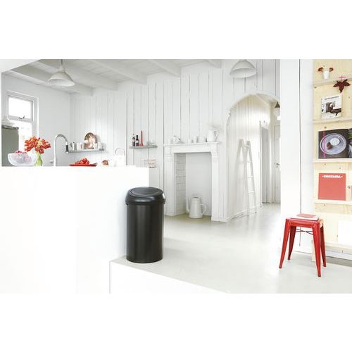 Poubelle Soft-Touch 60L mat / noir - Image 4