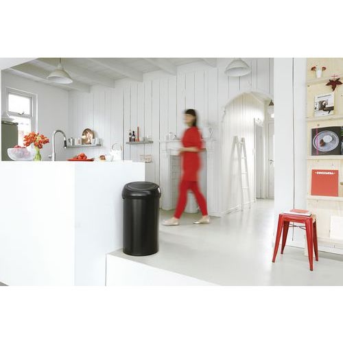 Poubelle Soft-Touch 60L mat / noir - Image 5