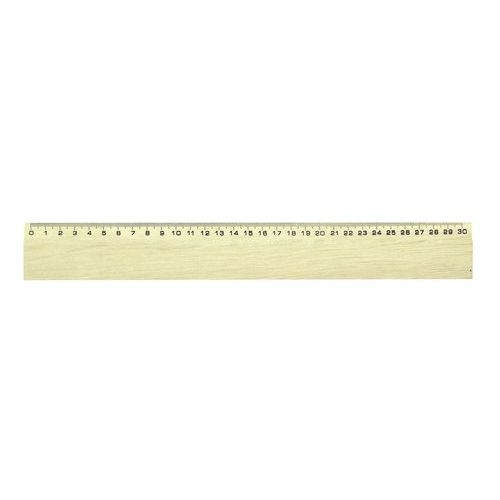 Règle en bois naturel 30 cm - Image principale