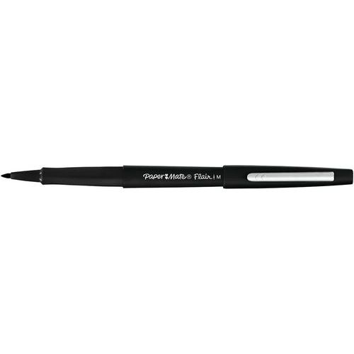 Lot de 36 Stylo feutre Paper Mate Flair noir format économique 30+6 - Image principale