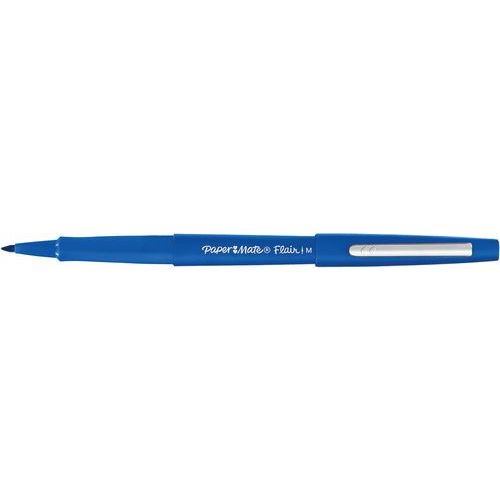 Lot de 36 Stylo feutre Paper Mate Flair bleu format économique 30+6 - Image principale