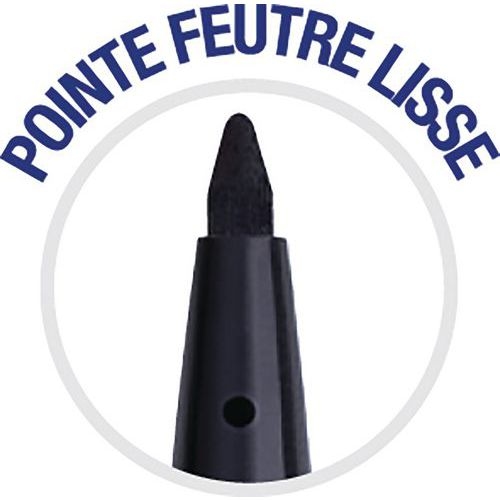 Lot de 36 Stylo feutre Paper Mate Flair bleu format économique 30+6 - Image 3