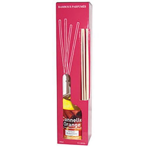 Lot de 2 Brins de parfum en bambou 100ml avec senteur canelle orange - Image principale