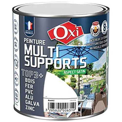 Lot de 2 Peinture de 500ml blanc - Image principale