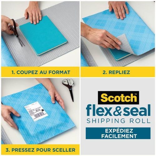 Rouleau d’expédition Flex&Seal Scotch TM - Image 4