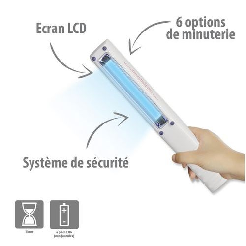 Lampe à désinfection UV portable Vertex - Image 3