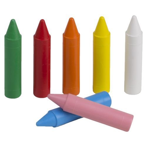 Pots de 48 crayons à la cire dia 13,5mmx65mm - Image 2