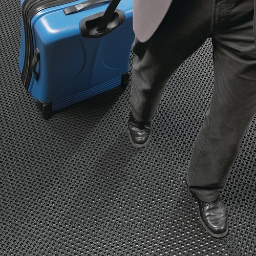 Dalle Caillebotis Caoutch sans bordure Octoflex Ep.12. 5 mm 100x150 cm - Image 7