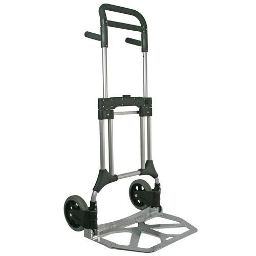 Diable pliant aluminium charge 200 kg - Roues Solid - DLV - Image principale