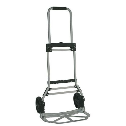 Diable pliant aluminium charge 90 kg - Roues Solid - DLV - Image principale
