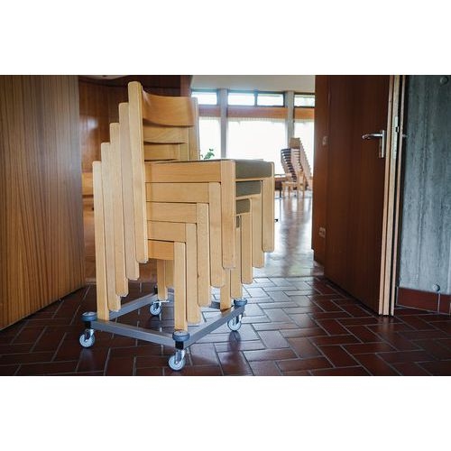 Chariot porte-chaises Stack XL charge 200 kg - DLV - Image 3