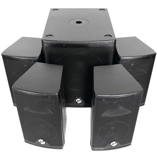 Pack 4.1 caisson de basse + 4 enceintes ELO 600i MK2 - Elokance - Image 4