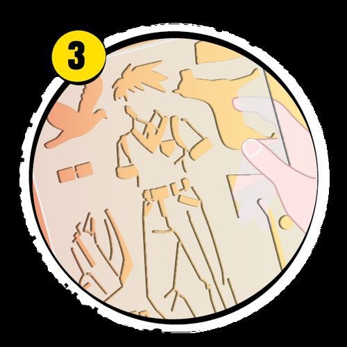 Graph'it trace-manga - Garçon 'écolier' - Image 4