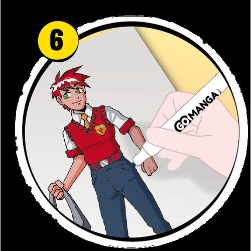 Graph'it trace-manga - Garçon 'écolier' - Image 7