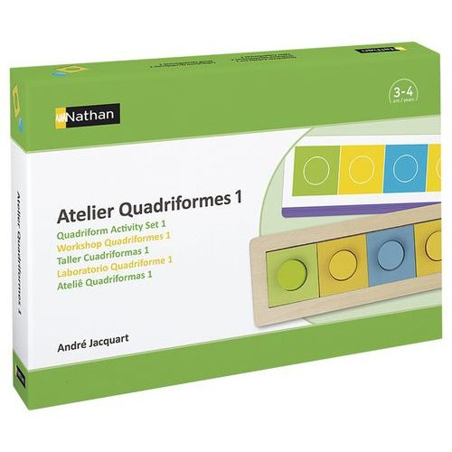 Atelier Quadriformes 1 repérer une suite pour 2 enfants - Image principale