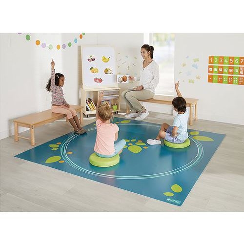 Tapis de regroupement vinyle nature Flexi'class - Image 2
