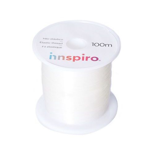 Bobine 100 m de fil élastique transparent diamètre 0,6 mm - Image principale
