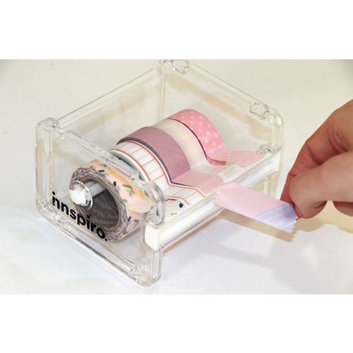 Distributeur de 3 rubans adhésifs décoratifs (Masking Tape) selon largeur empilable - Image 3