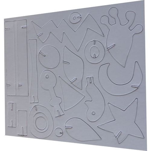 Lot de 5 sculptures carton - swing - Image 3