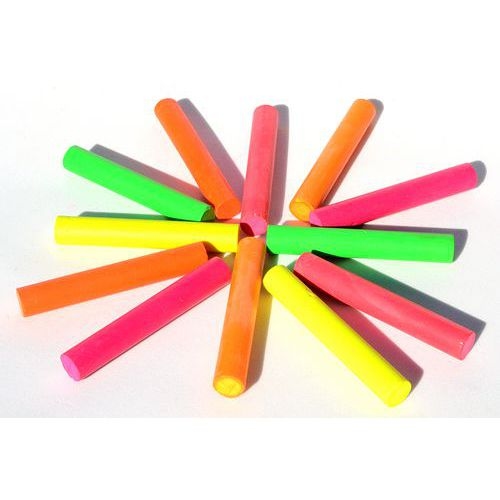 Boîte 12 pastels à l’huile fluo 70 mm Ø 10 mm - Image 3