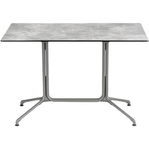 Plateau de table Horizon rectangulaire 115 x 69 cm ciment Lafuma - Image 3