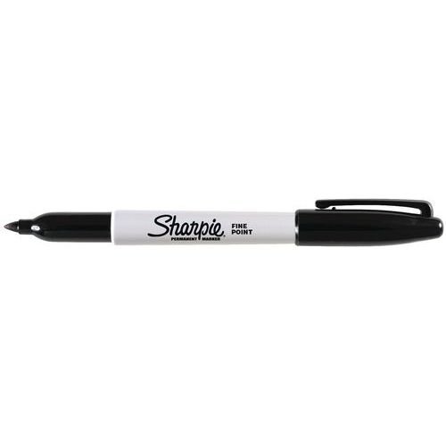 Marqueur permanent Sharpie pointe fine noir - Boîte de 12 - Image 2