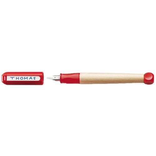 Stylo plume d'apprentissage rouge Lamy ABC + 1 cartouche bleue - Image principale
