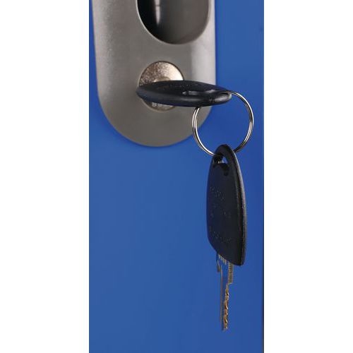 Vestiaire porte transparente 4 cases - Manutan - Image 3