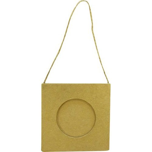 Mini-cadre carton encadrement rond - Image principale