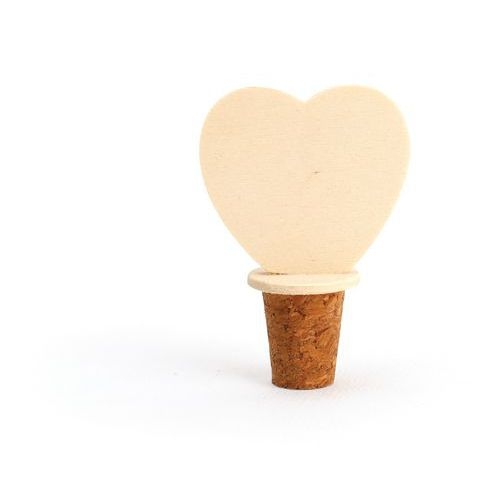 Bouchon bois-liège coeur - Image principale