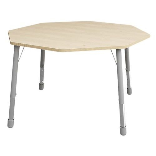 Table Eko octogonale ø 146 cm réglable T3 à T6 - bouleau - Image principale