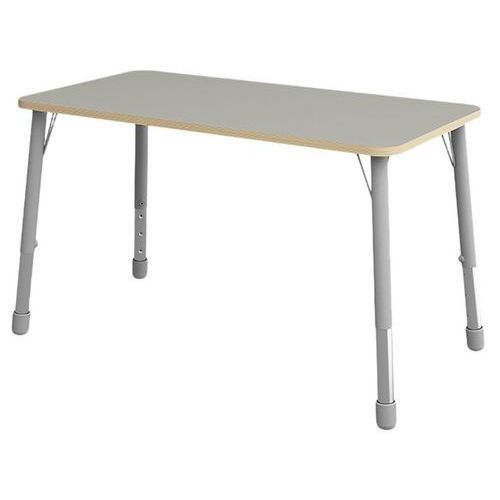 Table Eko rectangulaire 138 x 69 cm réglable T1 à T3 - gris - Image principale